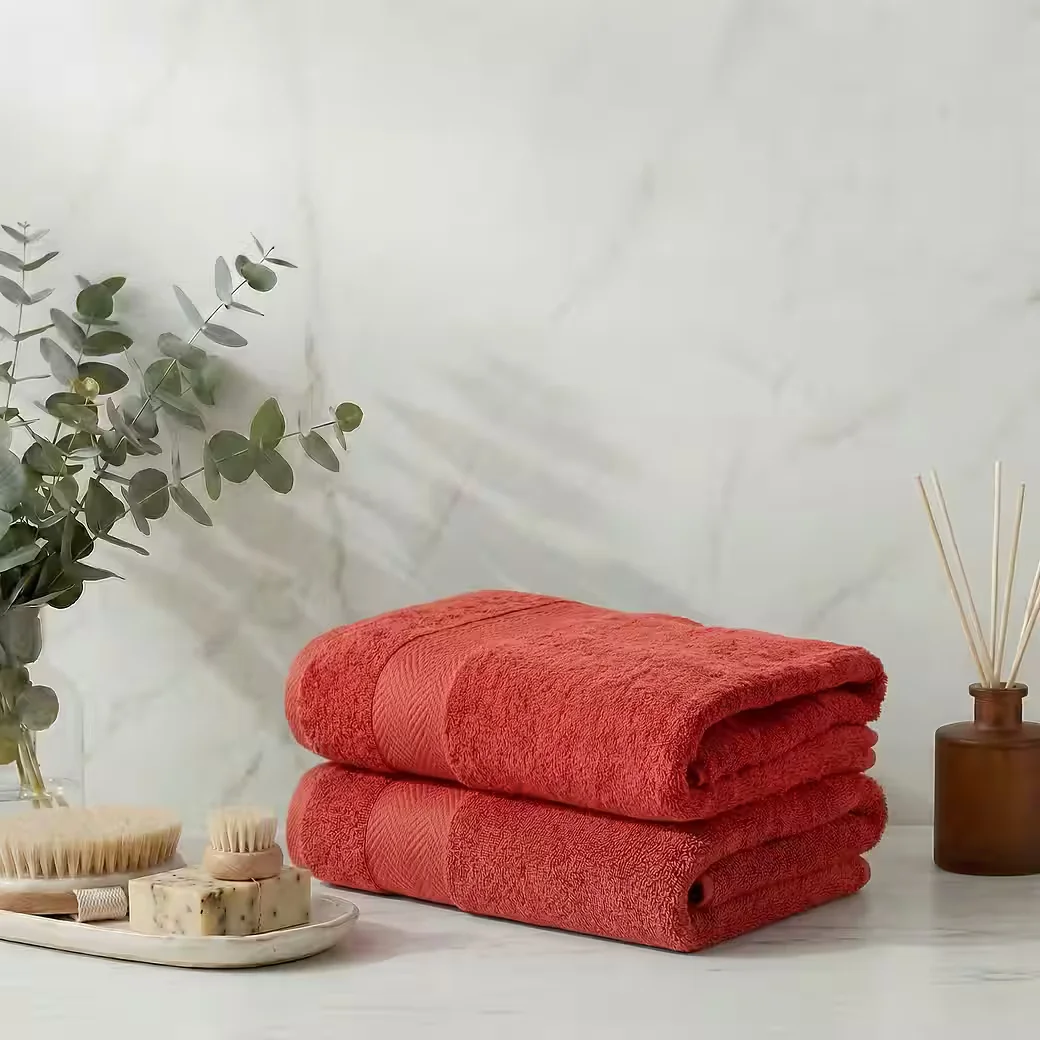 L'ESSENTIEL MAISON Badetücher Whitney Lanes Frottee Set 2 St Baumwolle