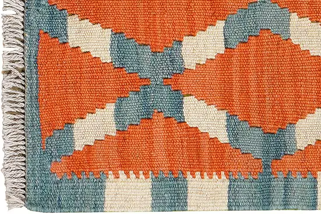 LOOMA Kelim Gashgai Teppich 64 x 44 cm Orient
