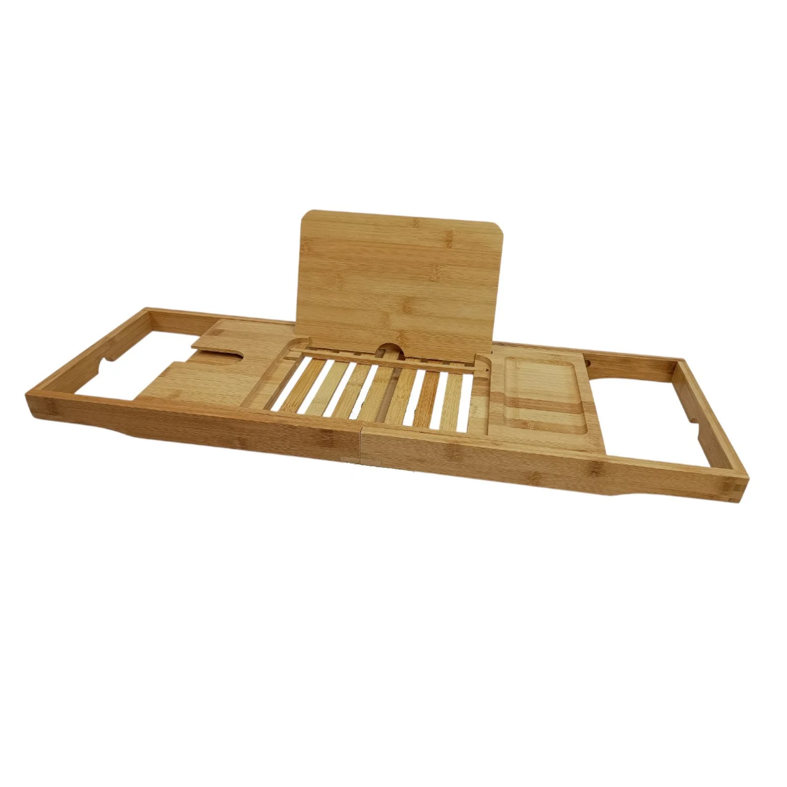 BEGRYF Badewannenablage Bambus ausziehbar 70-104 x 23,5 x 4 cm