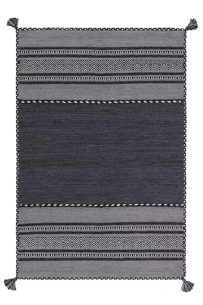 TEPPICH BOSS Kurzflor Teppich Natascha 2919 Anthrazit