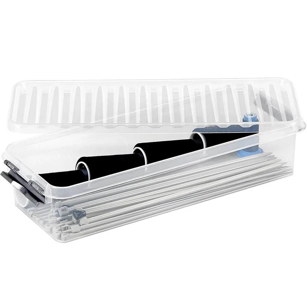 SUNWARE Q-line Aufbewahrungsbox 6,5 L transparent metallfarben