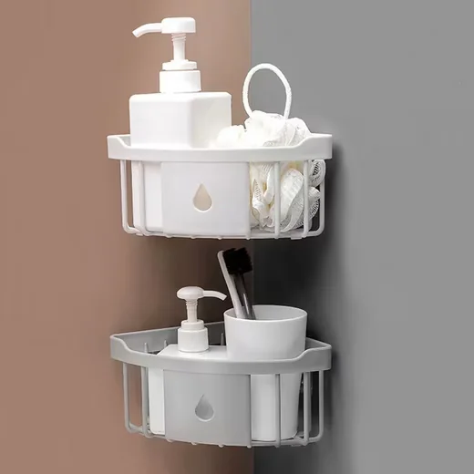König Design Duschregal Duschablage ohne Bohren Badezimmer Organizer
