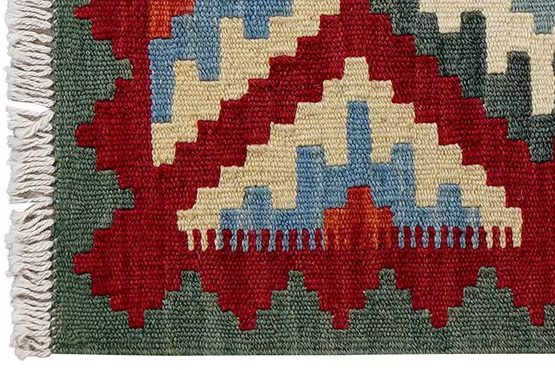 LOOMA Kelim Gashgai Teppich 62 x 45 cm