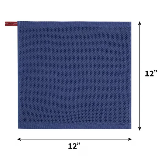 ZAEWRY Geschirrtuch Waffelstruktur 34 x 34 cm Küchentuch