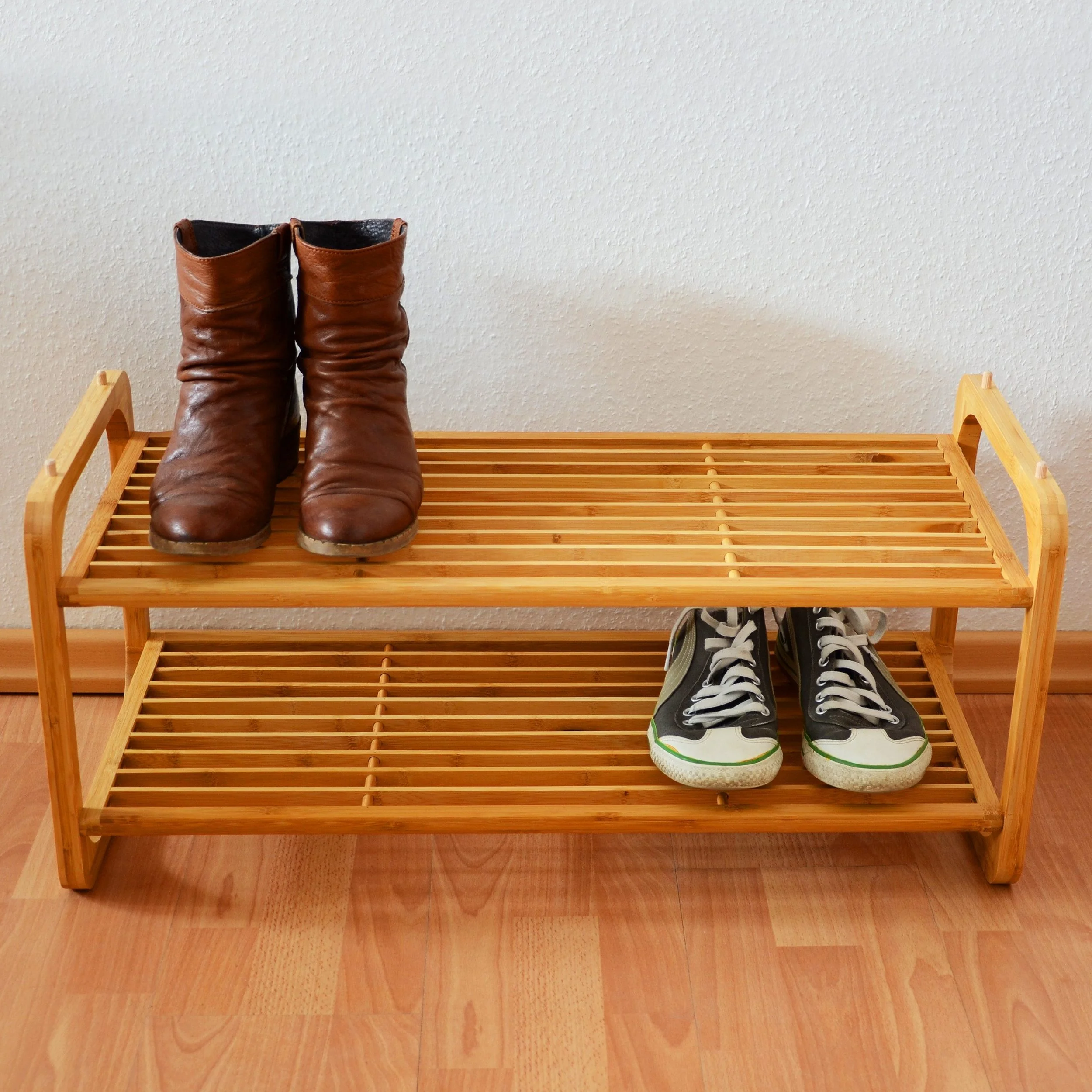 Relaxdays Schuhregal aus Bambus