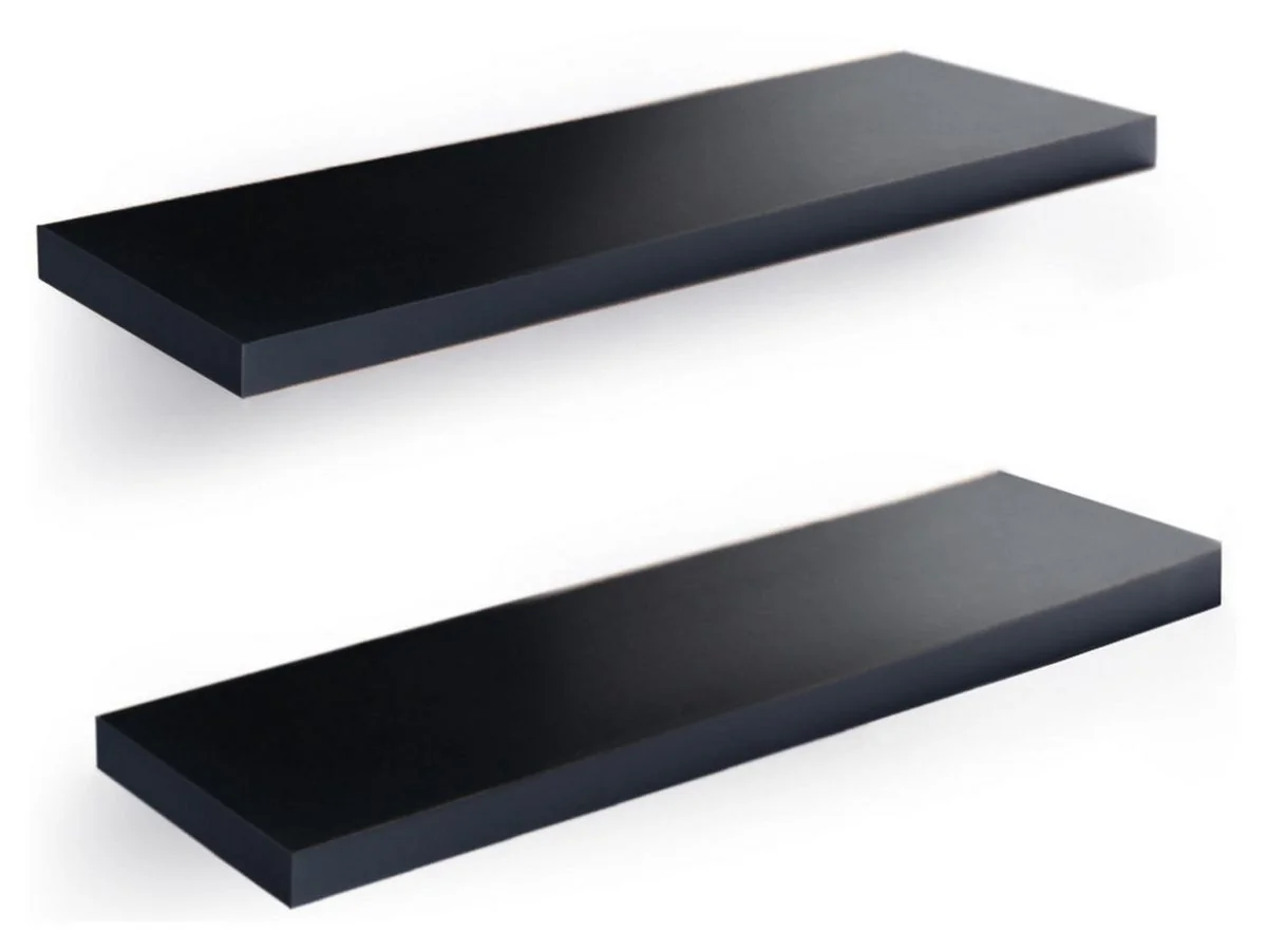 HOME4YOU Wandboard Wandregal 60 cm mit Halterung 2er Set