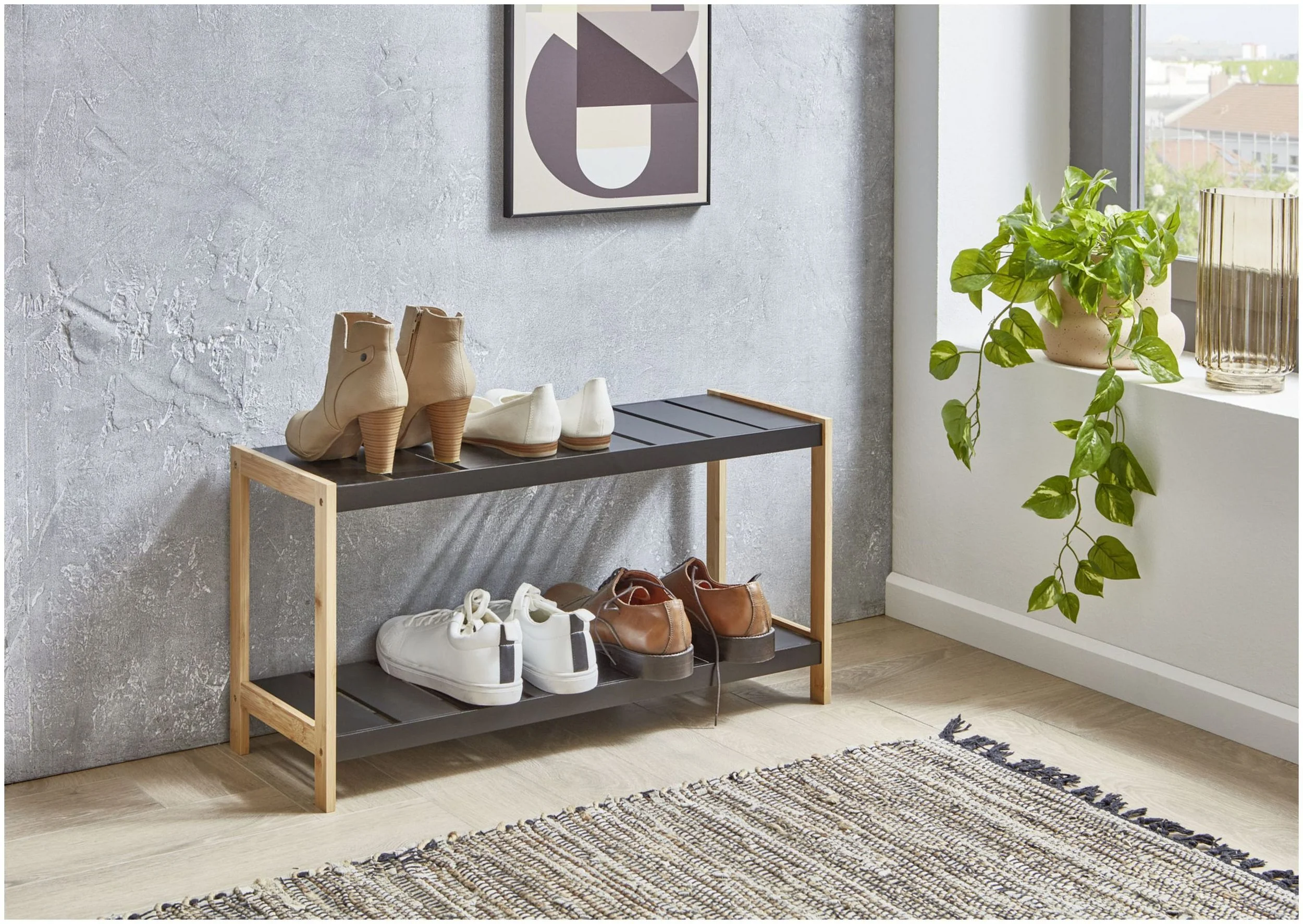 XONOX.HOME Schuhregal Schuhablage für Flur und Diele