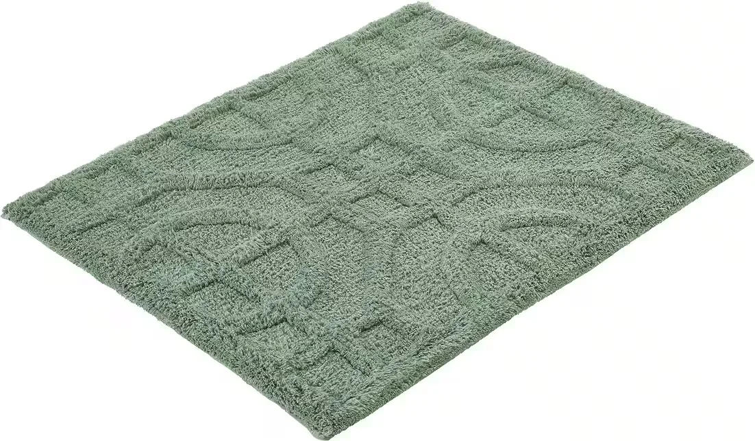 KLEINE WOLKE Badematte Mosaic rutschhemmend Baumwolle 14 mm rechteckig