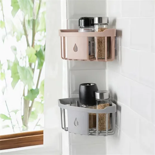 König Design Duschregal Duschablage ohne Bohren Badezimmer Organizer