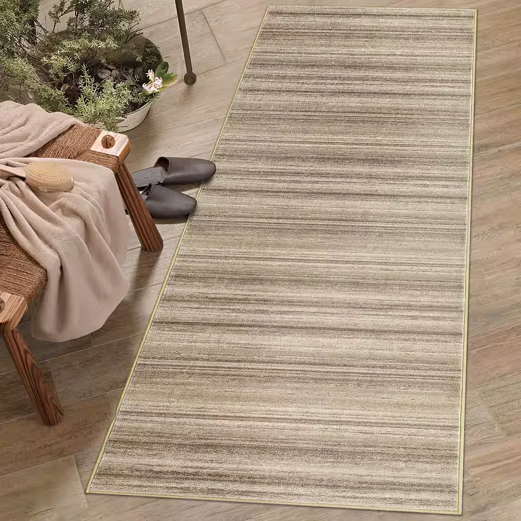 GARVEEMORE Moderner Teppich für Wohnzimmer Kurzflor