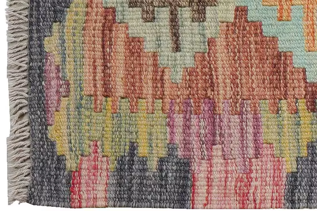 LOOMA Kelim Gashgai Teppich 61 x 45 cm