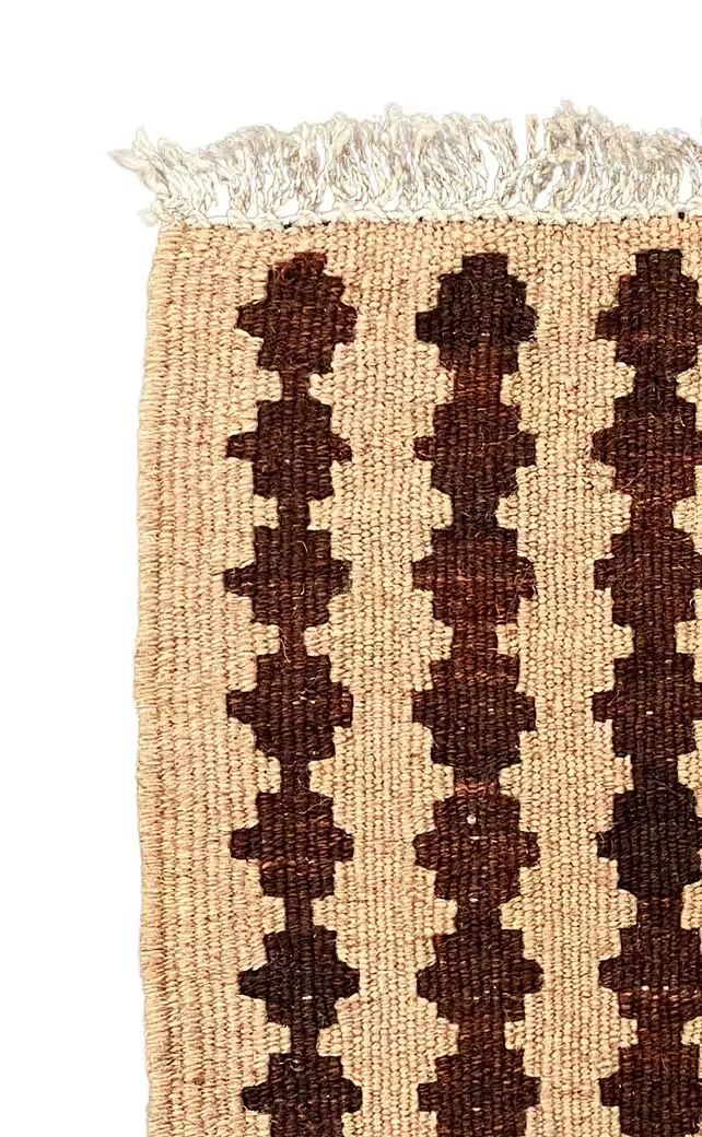 LOOMA Kelim Gashgai Teppich 31x28 cm