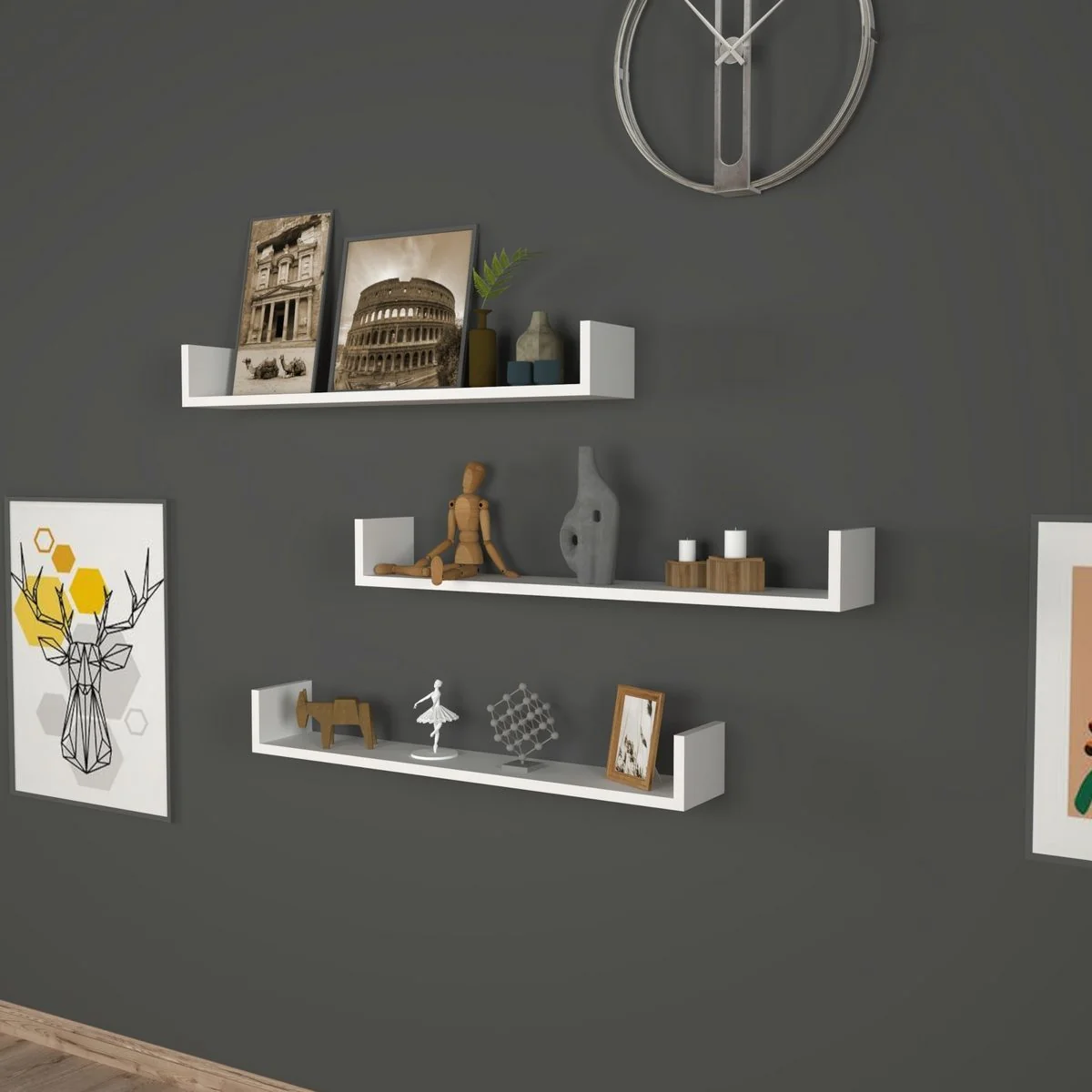 EN.CASA Wandregal Wandboard