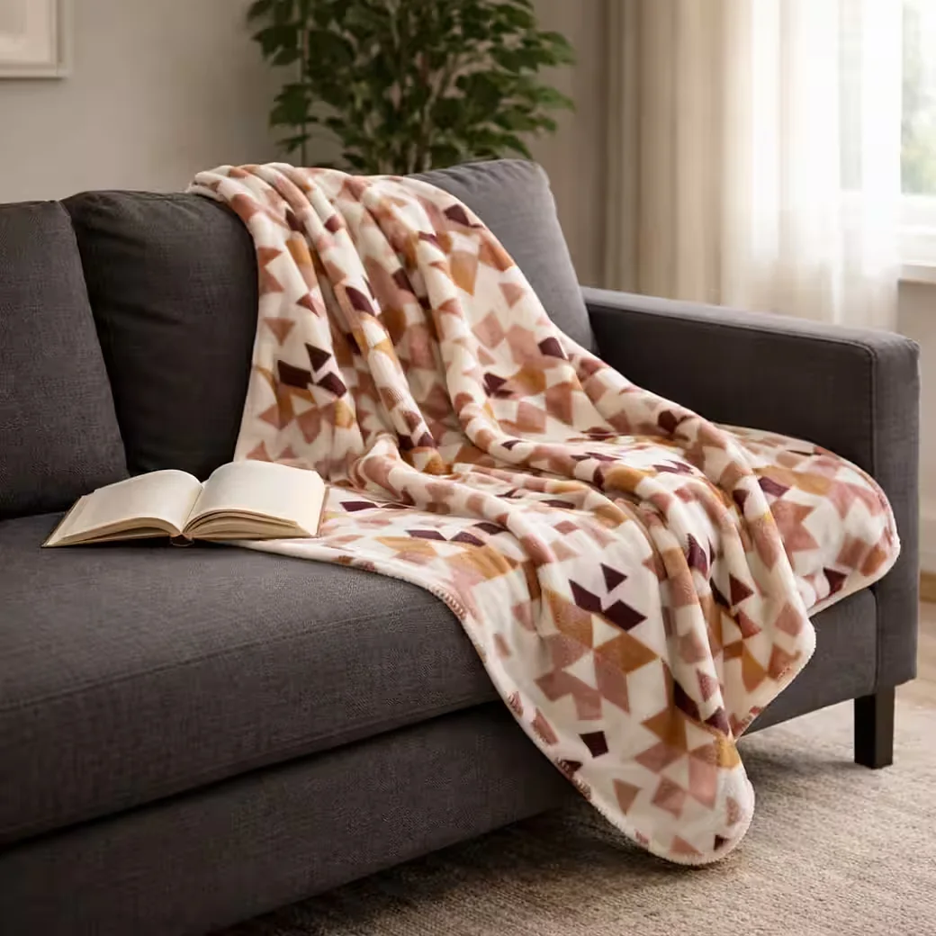 REALLAXX Wohndecke INKA Kuscheldecke
