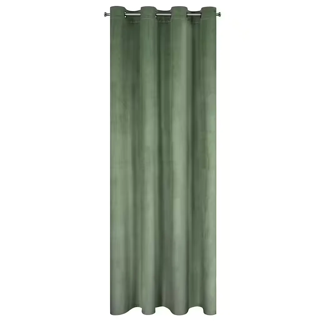 DESIGN91 Samtvorhang Gardine 140x250 cm
