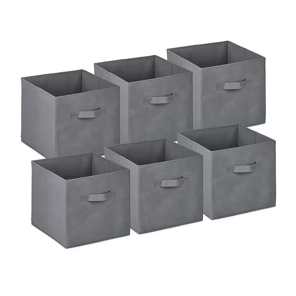 Relaxdays Aufbewahrungsboxen 6er Set