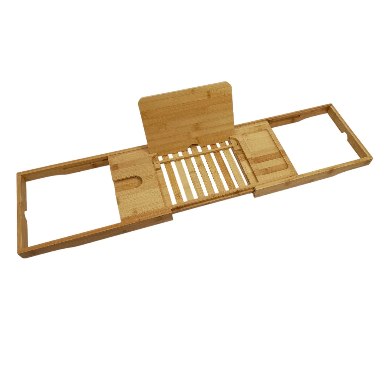 BEGRYF Badewannenablage Bambus ausziehbar 70-104 x 23,5 x 4 cm