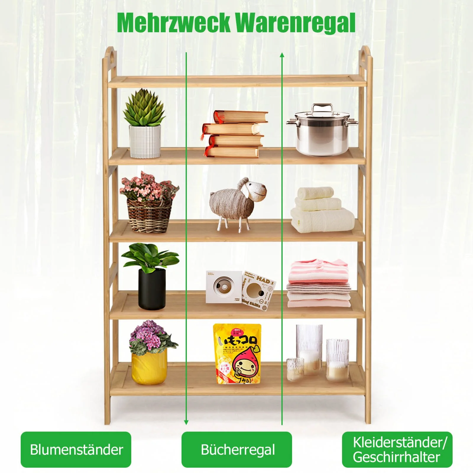 COSTWAY Schuhregal für Flur und Garderobe