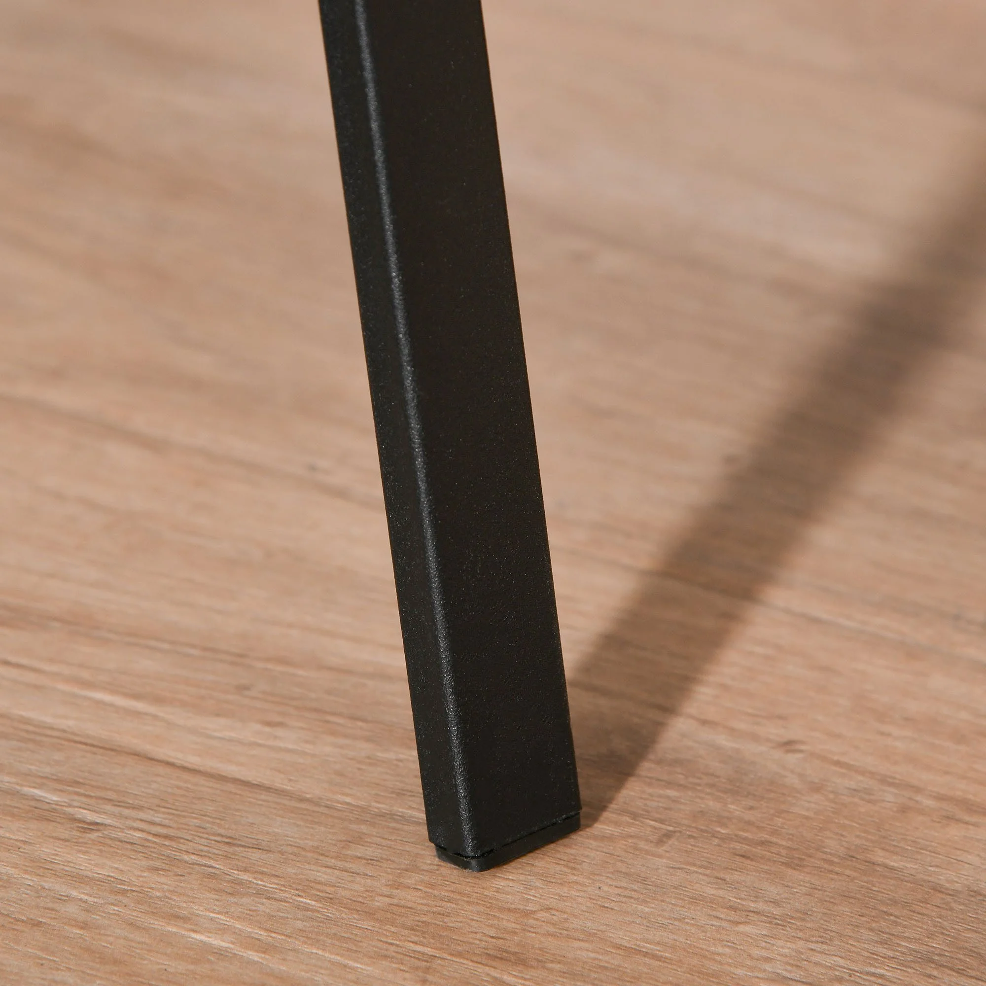 MC STAR Garderobenständer 180 cm schwarz Metall Kleiderständer