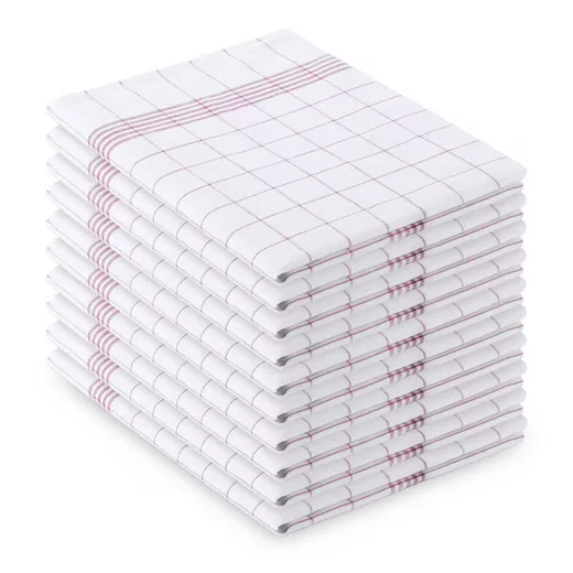 VAILY Geschirrtücher aus 100 Prozent Baumwolle im klassischen Design