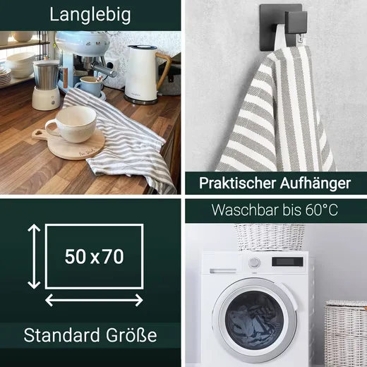 ZOLLNER Geschirrtuch Küchentuch