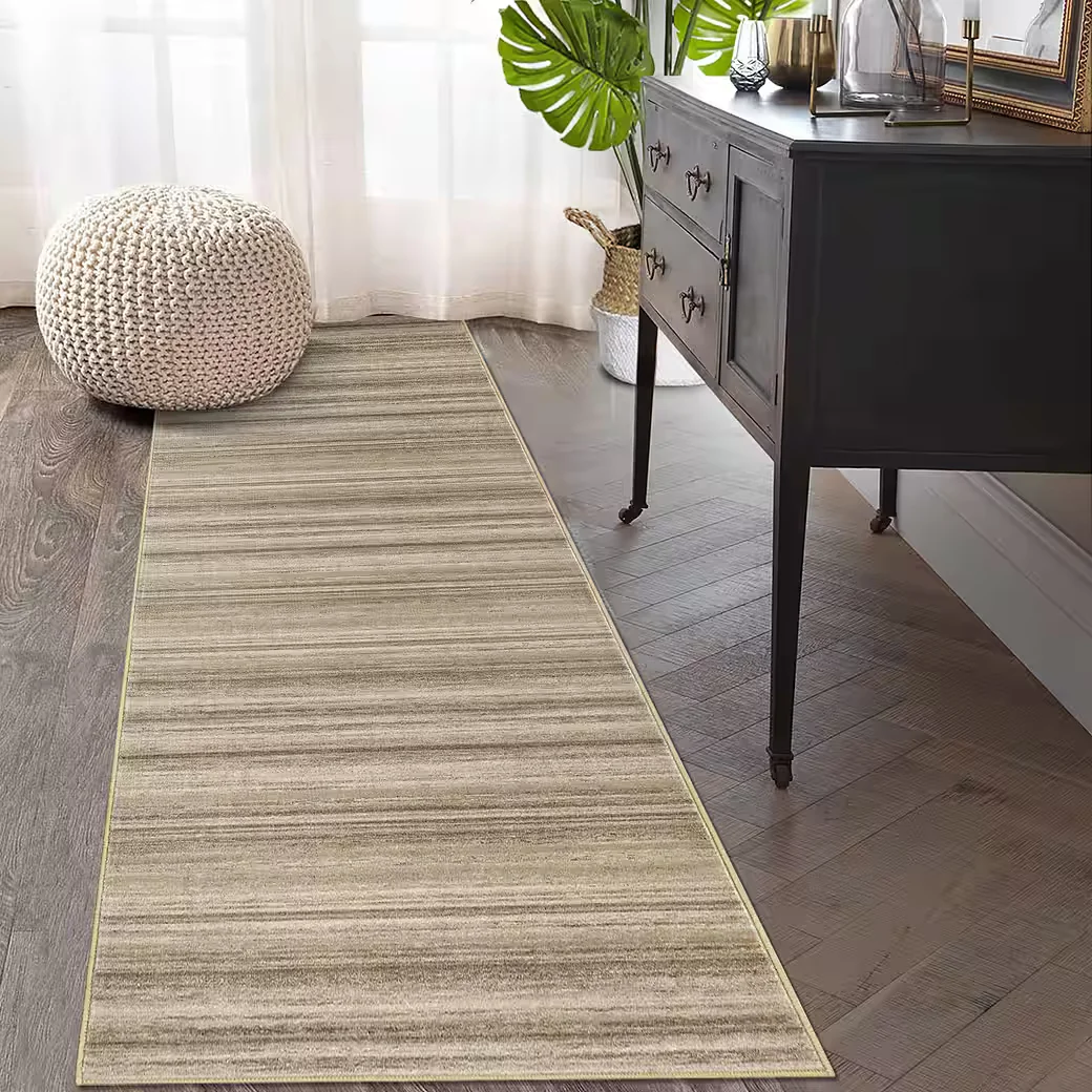 GARVEEMORE Moderner Teppich für Wohnzimmer Kurzflor