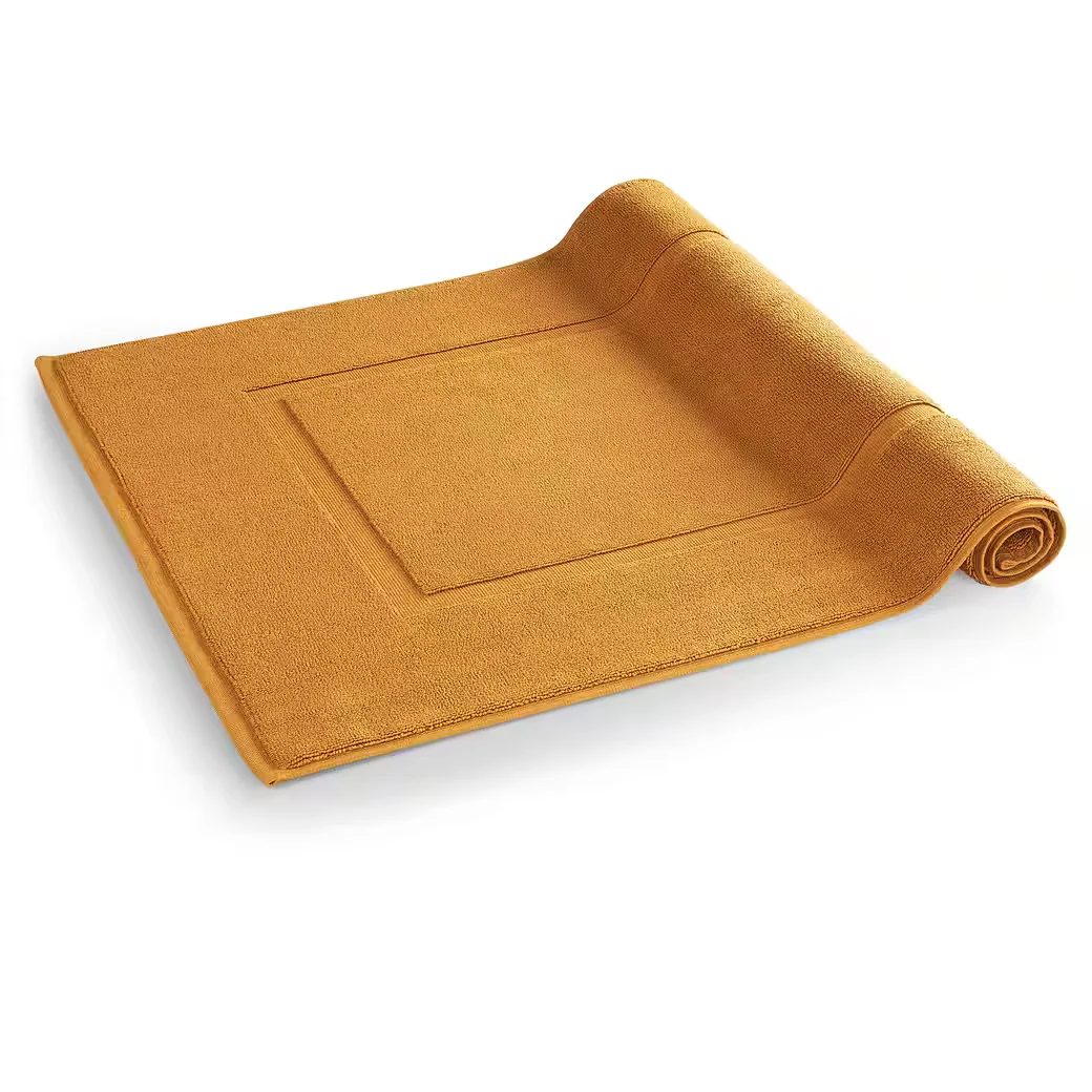 BLUMTAL Badematte 2er Set 50x80 cm Baumwolle saugstark schnelltrocknend